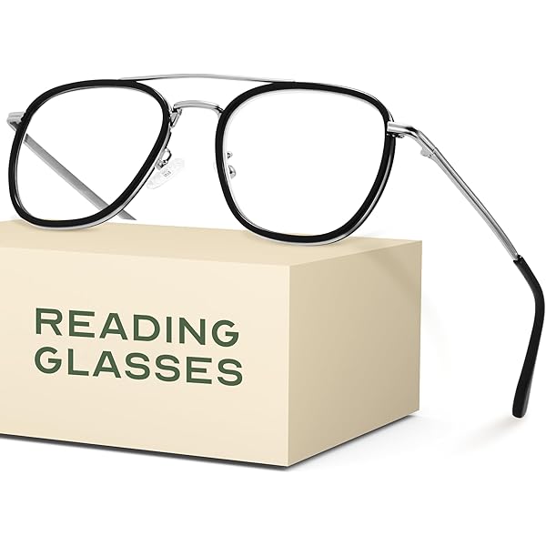 Amazon.com: AOOLIA Aviator Reading Glasses for Women Men